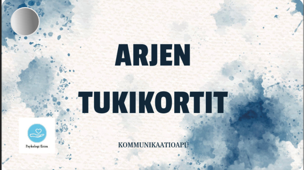 Arjen Tukikortit - Kommunikaatioapu korttisarja